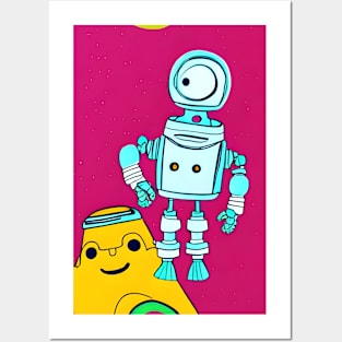 Robot Posters and Art